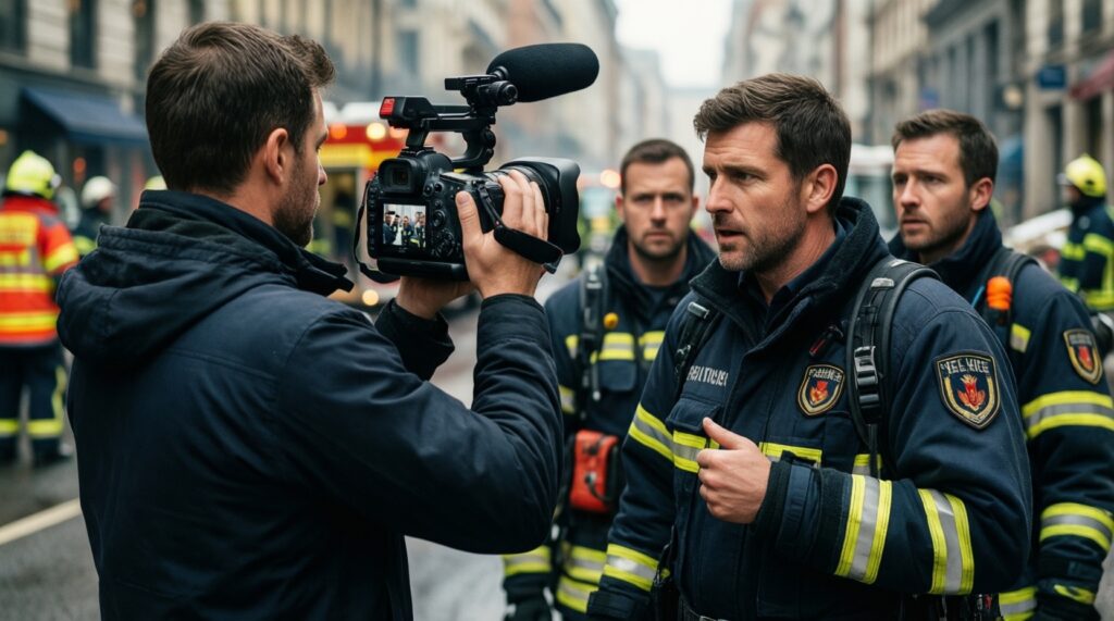 Репортаж с места: как выглядит событие глазами очевидцев - иллюстрация